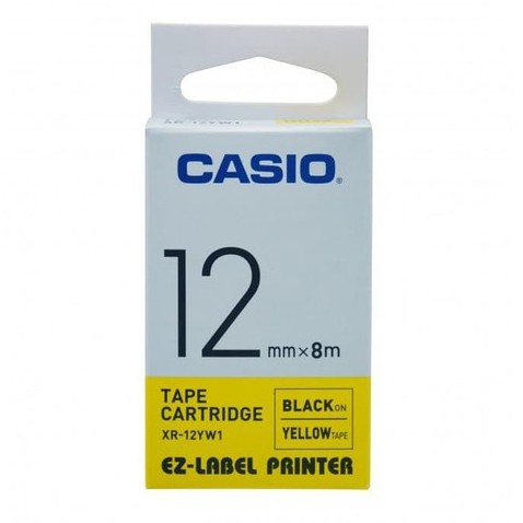 

Pita / EZ Label Printer Casio 12 mm Pita Label Printer Casio 12mm XR 12 ORIGINAL XR-12YW1