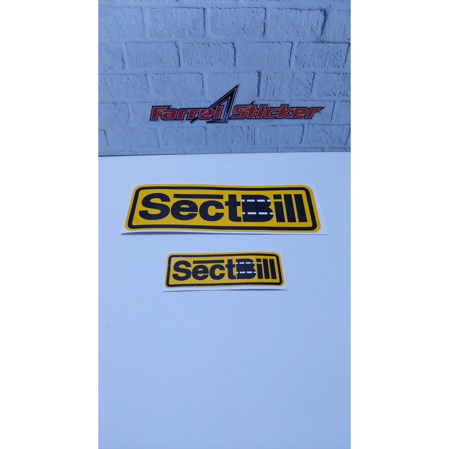 stiker SECTBILL Sticker SECTBILL PRINTCUTTING