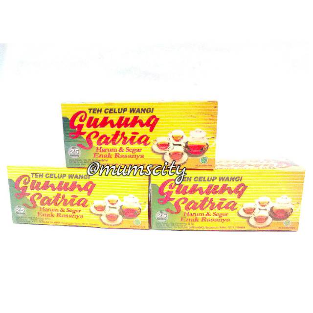 

Teh Celup Wangi Gunung Satria - Teh Wangi Original (KOTAK KUNING)