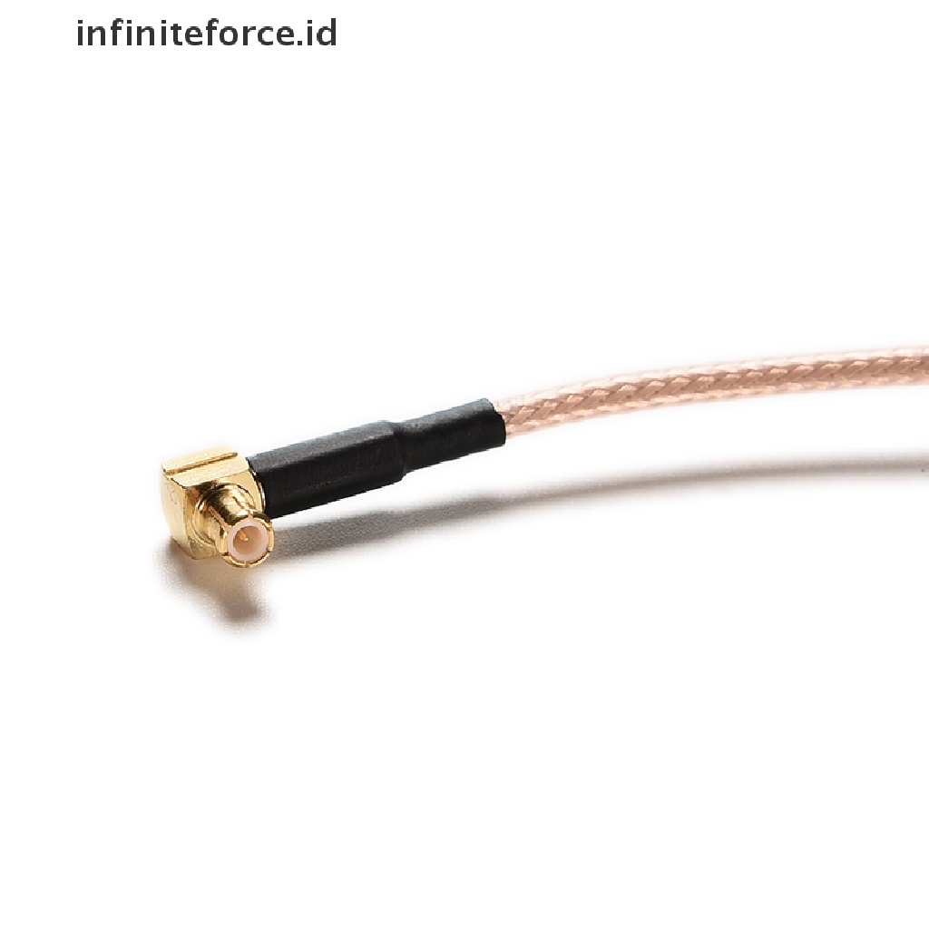 (infiniteforce.id) Kabel Adapter jack BNC female Ke MCX male plug right angle RG316 6 &quot;pigtail