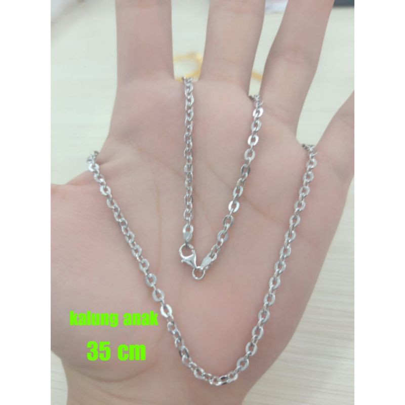 KALUNG ANAK NORI BESAR PERAK 925 SILVER