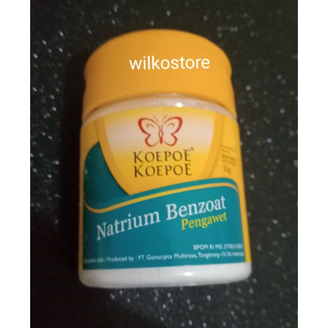 

Natrium Benzoat 33gr