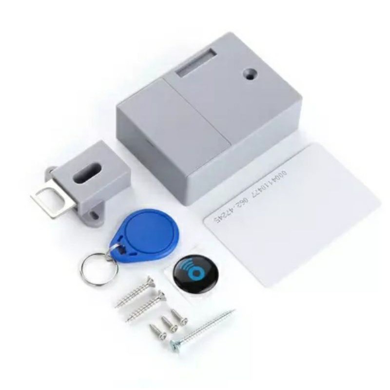 SCRFID Engsel Kunci Lemari Elektrik Sensor RFID Keyless Cabinet Lock