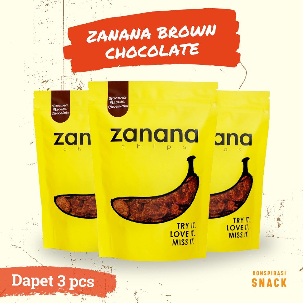 

Zanana Brown Chocolate - 3 pcs
