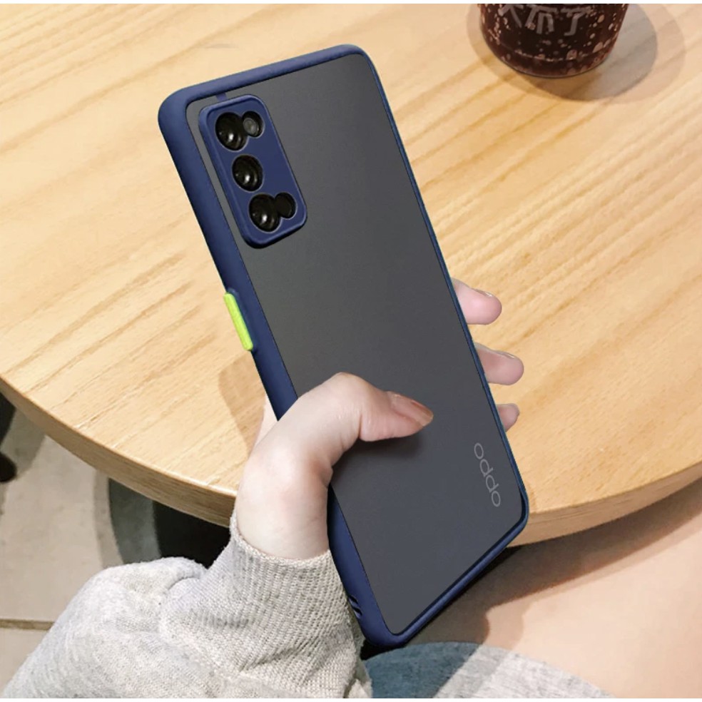 Oppo Reno 4 / Reno4 Frosted Camera Case Cover dove