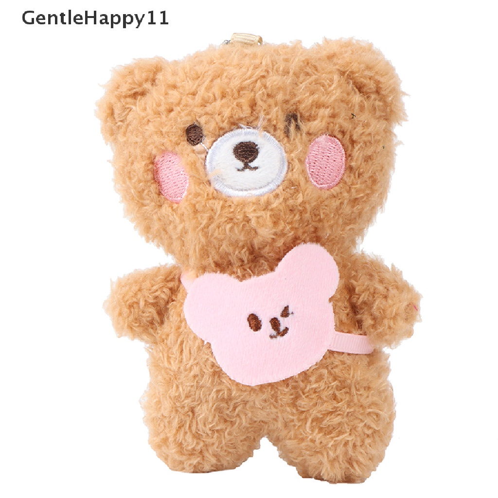 Gentlehappy Gantungan Kunci Bentuk Beruang Teddy Bear Mini 12CM