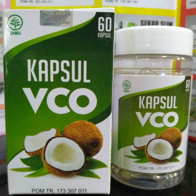 

Virgin coconut oil VCO 60 kapsul