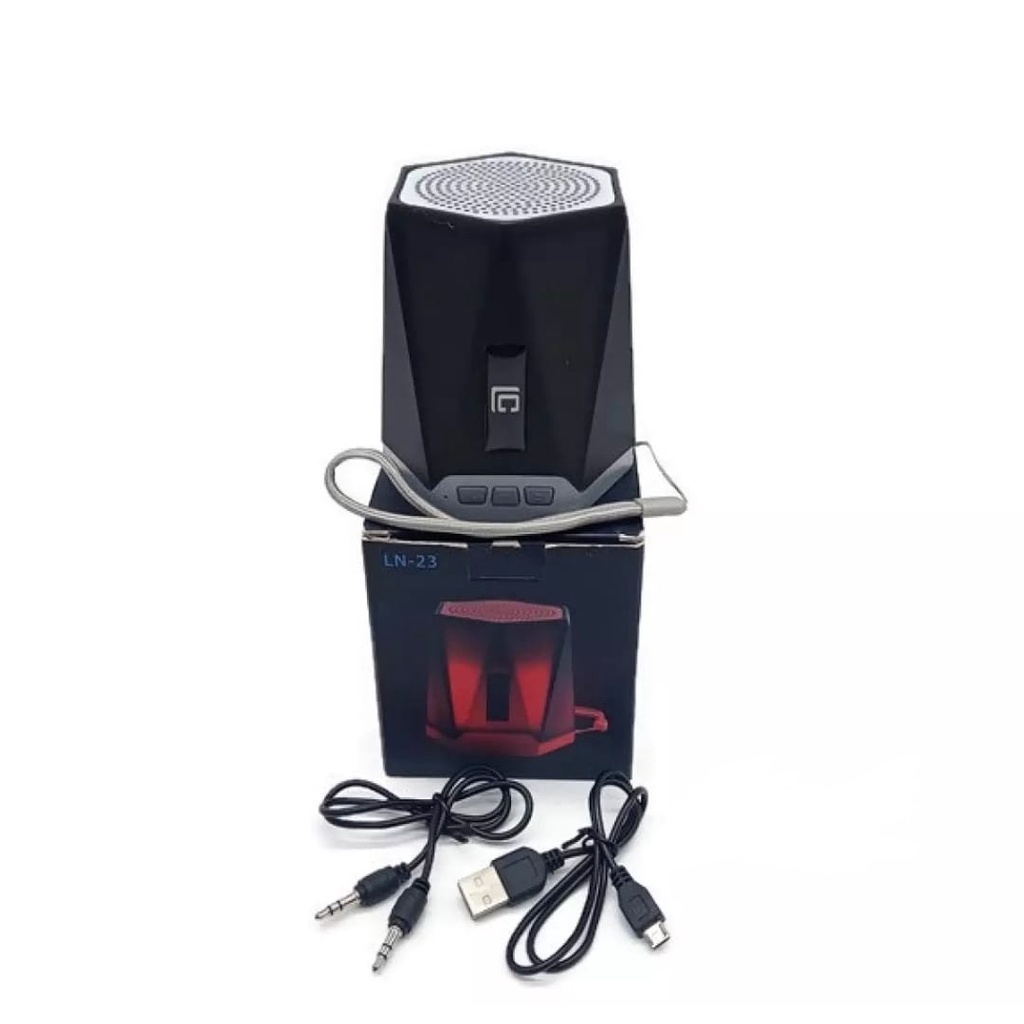 Speaker Bluetooth LN-23 Portable Wireless Speaker LN 23 LED LN23