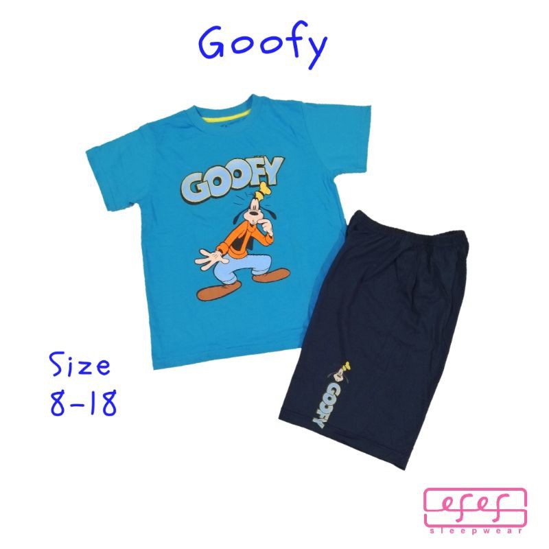 Setelan baju santai anak laki-laki Goofy