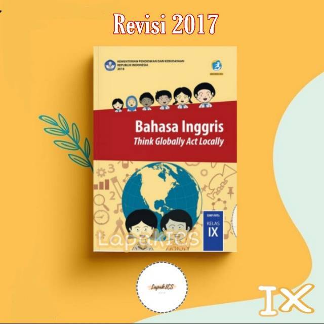 Jual Buku Bahasa Inggris Smp Kelas 9 Revisi 2017 2018 Kurikulum 2013