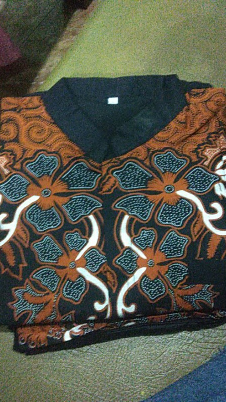 Setelan Sarung Koko Batik Eksklusif| Koko Muslim Motif Batik| Set Sarung Koko Lengan Panjang