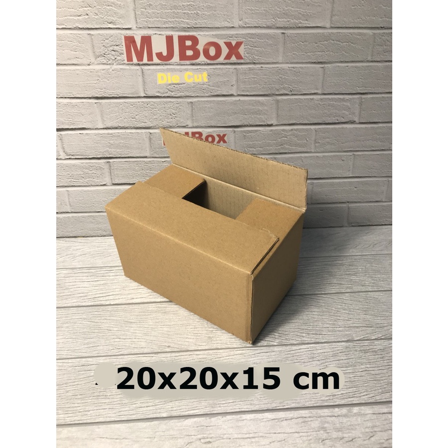 

kotak kardus box Uk,20x20x15 cm.Single wall model kardus indomie