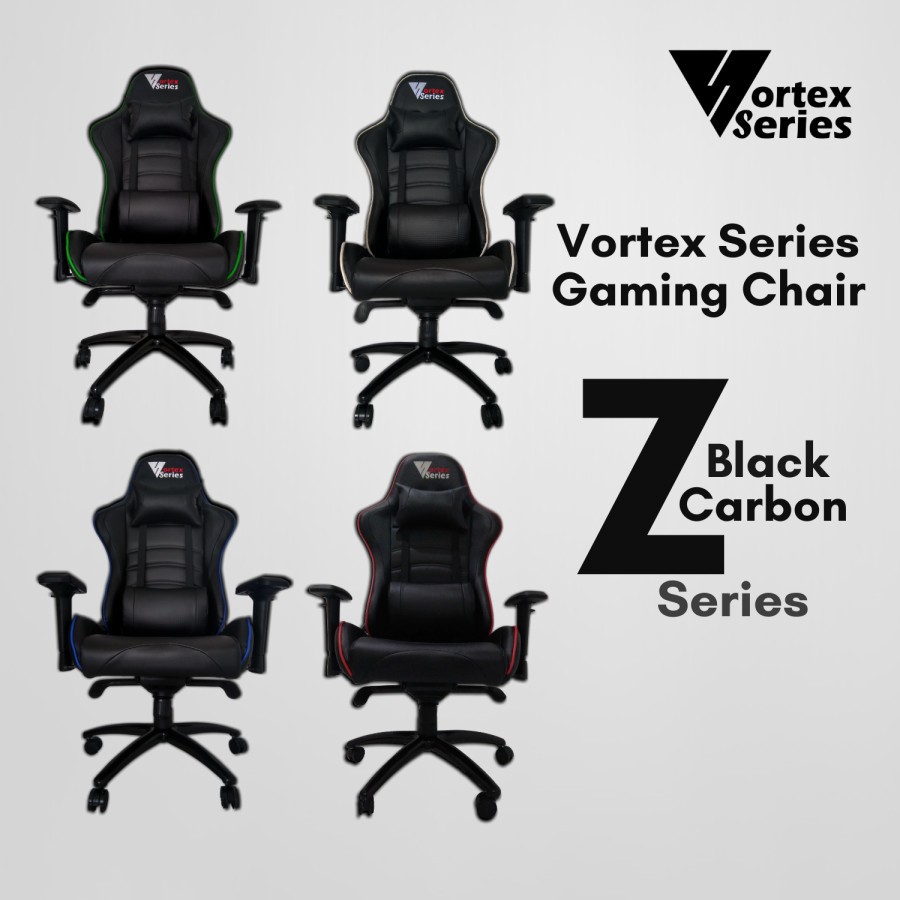 Gaming Chair Vortex Z Series (Black List Green)