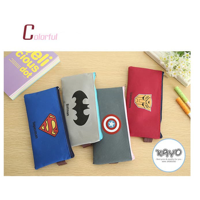 

HERO|KOTAK PENSIL ANAK-ANAK- KOTAK PENSIL KAIN- KOTAK PENSIL ZAKKA