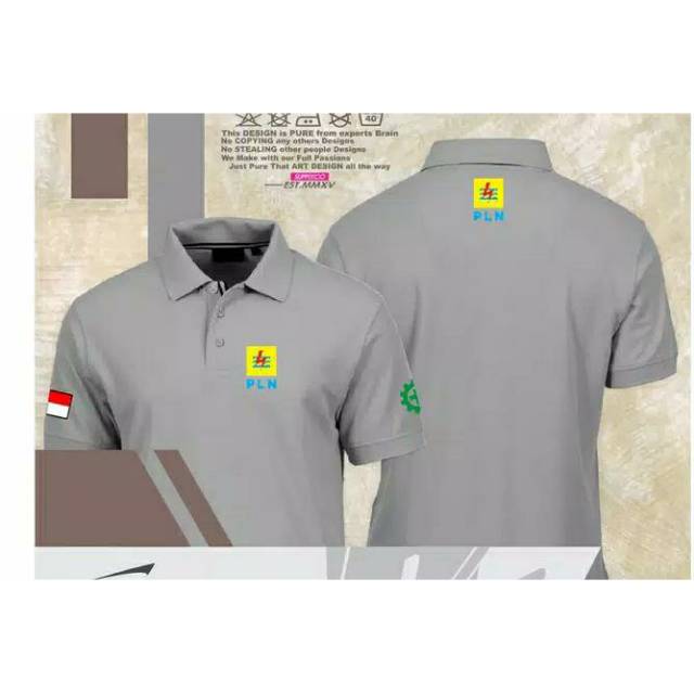 POLOSHIRT KAOS POLO PLN BAJU POLO DISTRO PLN