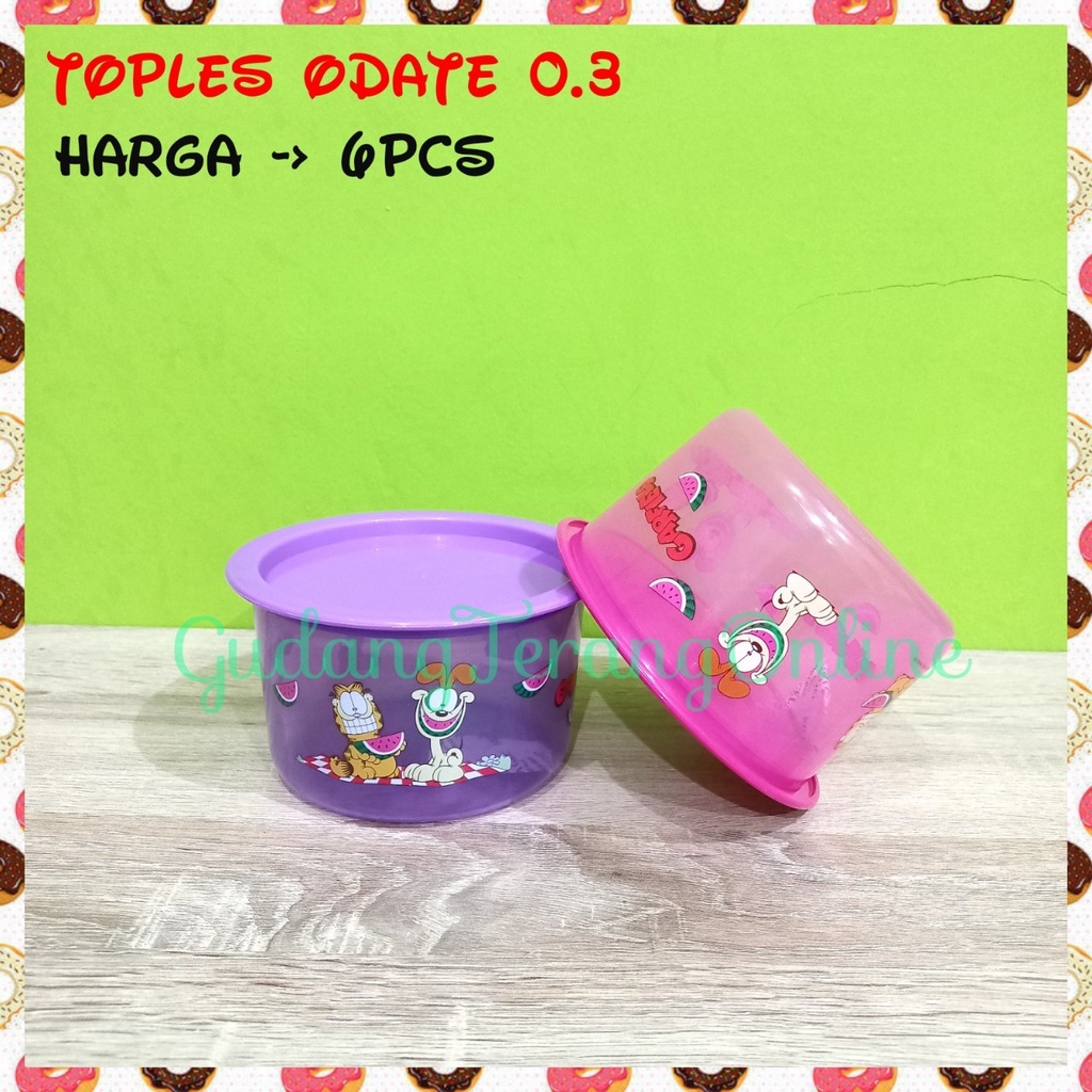6PCS Toples Odate 0.3 toples jajan calista