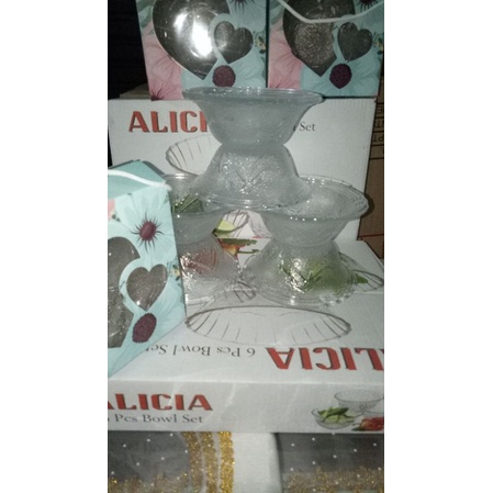 SOUVENIR MANGKOK SAMBAL MOTIF BUNGA BAHAN TERBUAT DARI BELING ATAU KACA