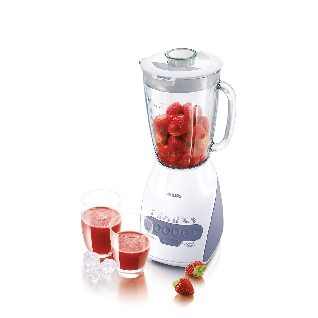 PHILIPS BLENDER VIVA COLLECTION 350W HR 2116 Wadah Kaca