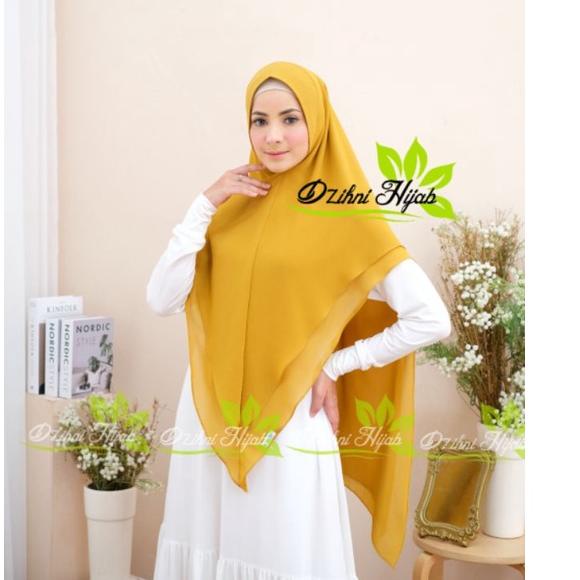 Terlaris.. Jilbab Hijab Instan Instant Kerudung Syari Khimar Besar Panjang Jumbo Dewasa Cantik Cerut