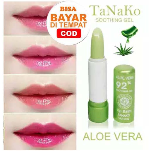 TANAKO PEACH SODA / SWEET ORANGE/ AlOE VERA / UNICORN LIPBALM