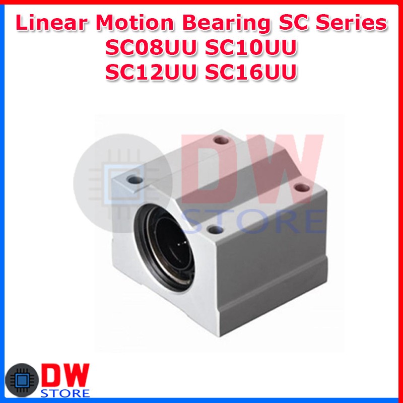 Linear Motion Ball Bearing SC series SC8UU SC10UU SC12UU SC16UU SC20UU