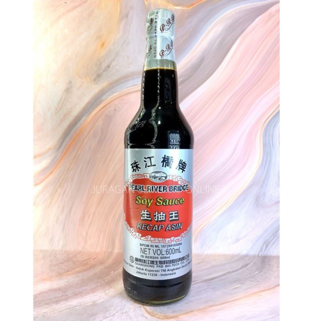 Pearl River Bridge Soy Sauce 600 ml / kecap asin import