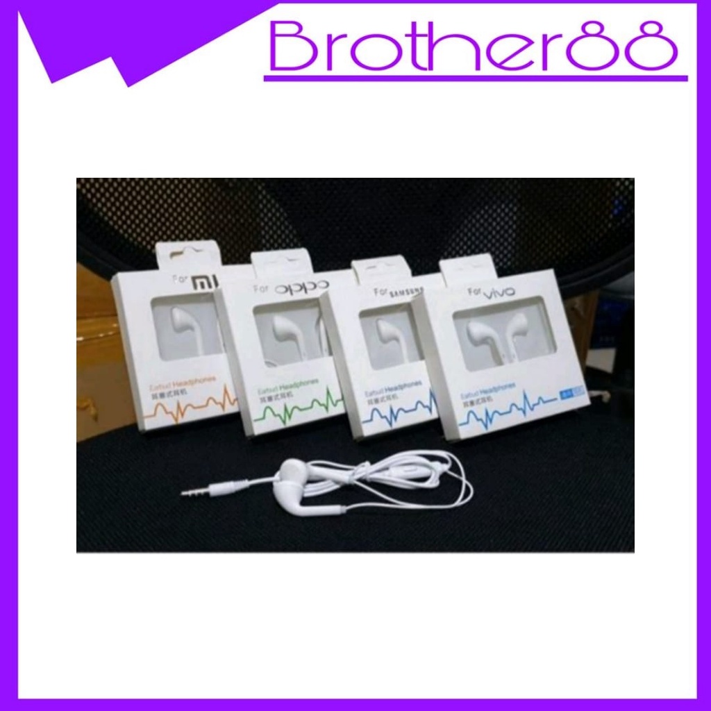 HEADSET HANDSFREE EARPHONE HM133 BRANDED MURAH BERKUALITAS ORIGINAL