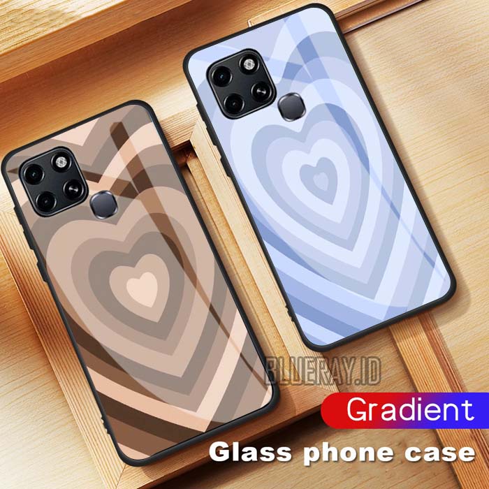[SK43] Softcase Glass For Type INFINIX SMART 6 | Casing Handphone INFINIX SMART 6 | Pelindung Handphone INFINIX SMART 6 | Case Handphone | Sarung Handphone