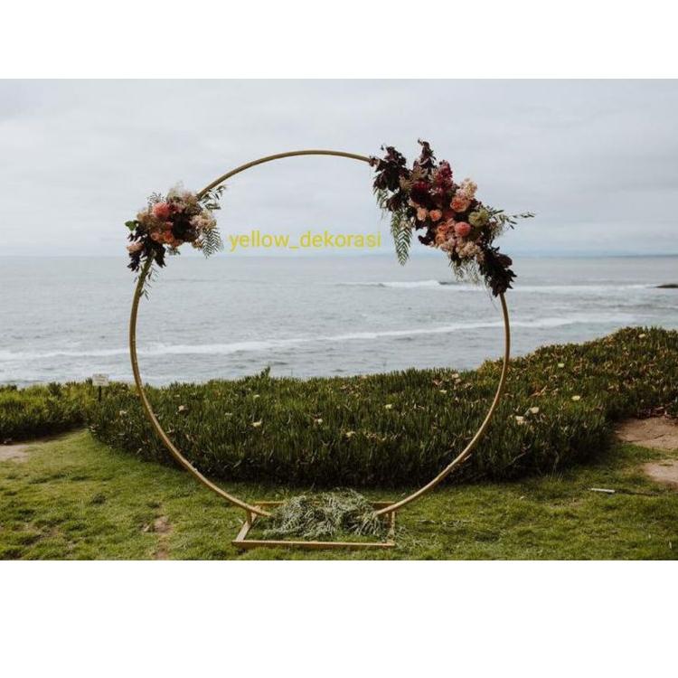 ((TERLARIS)) Lingkar Ring Besi backdrop dekor wedding