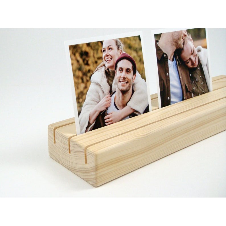 Wood Photo Holder | Card Display | Photo Stand