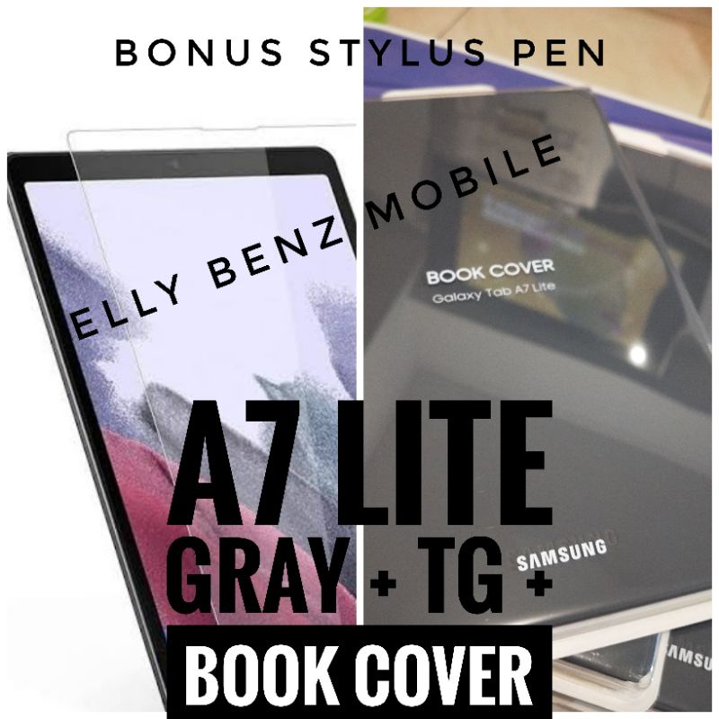 Samsung Tab A7 Lite 3/32 SM-T225 New Garansi Resmi SEIN Samsung Galaxy Tab A7 Lite Layar 8,7 inch Samsung Tab A7 lite 2021-GRAY+TG+COVER