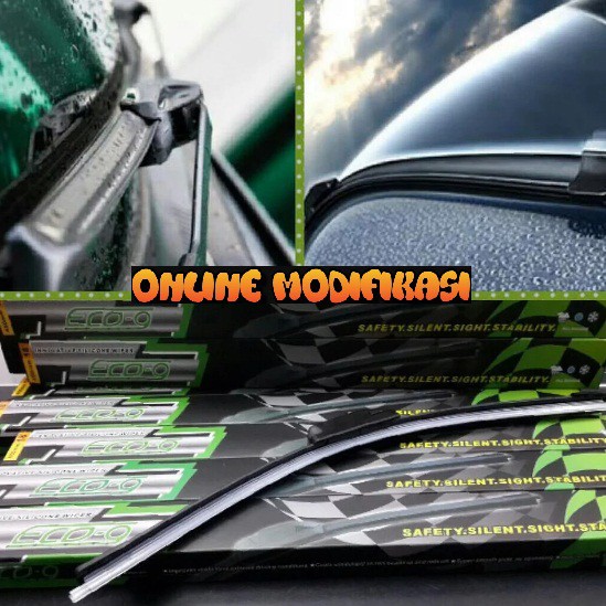 Wiper Mobil Wiper Frameless silikon universal semua jenis mobil