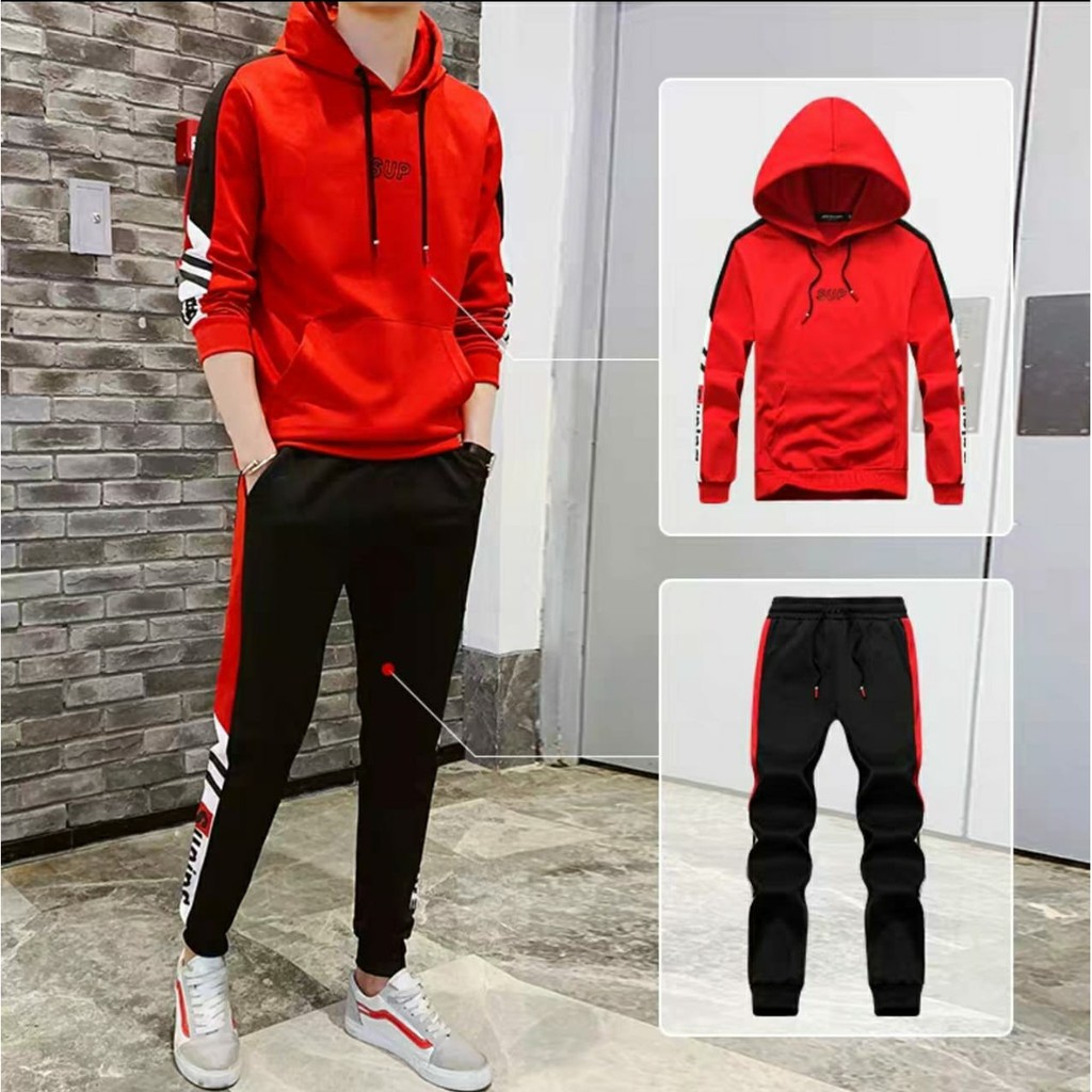 COD/ARPIOS SHOP/Setelan (sweater + jogger) SUPING/setelan model terbaru/terlaris/terjangkau