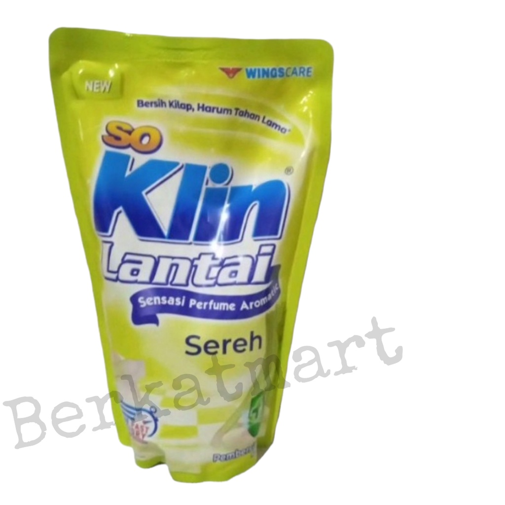 SO KLIN FLOOR CLEANER PEMBERSIH LANTAI REFILL 780ML