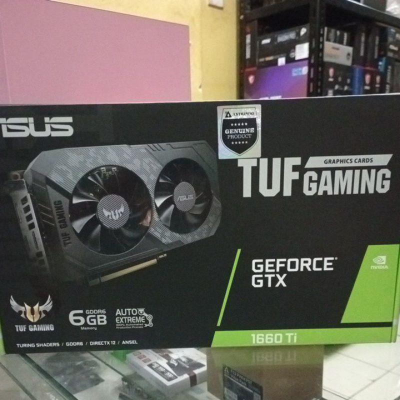 Asus TUF Gaming 1660TI 6GB DDR6