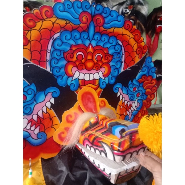 Barongan bonus klinting, gondel dan anting, barongan anak murah, barongan murah, devill, jaranan, reog, pecut