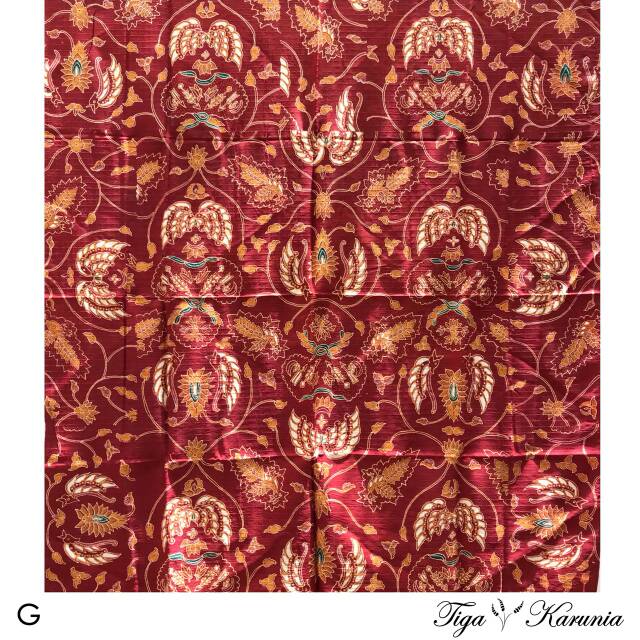 Kain Batik Full Tulis SUTRA ATBM 100% ORI Asli Pola Pria G