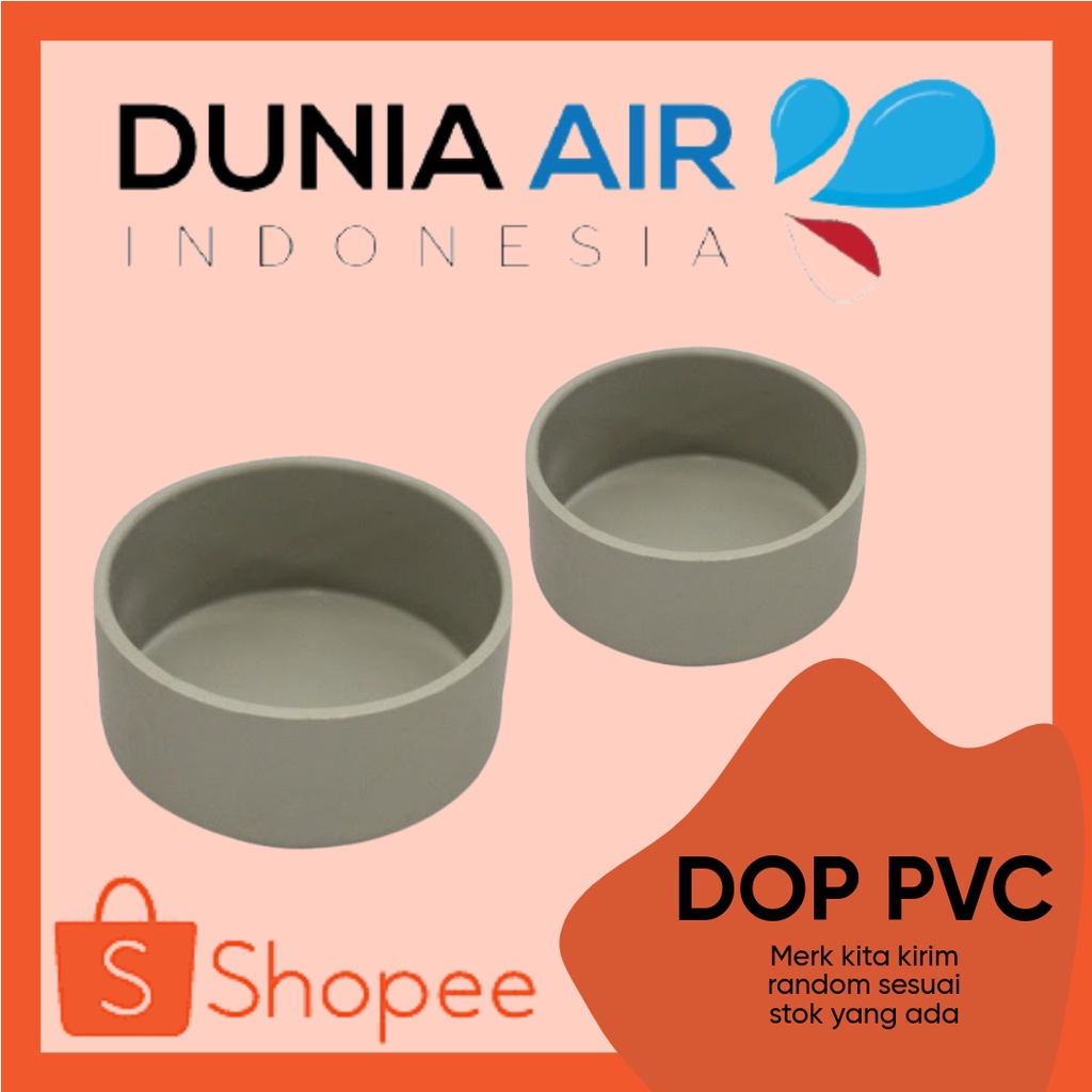 DOP PIPA / CAP PIPA / TUTUP PIPA 4 INCH POLOS TANPA DRAT