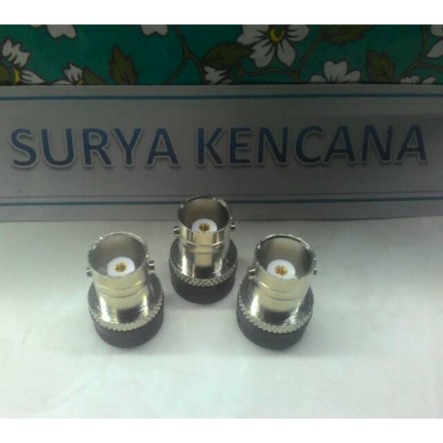 KONEKTOR SAMBUNGAN HT SMA MALE TO BNC FEMALE KENWOOD YAESU