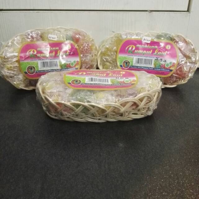 

Paket hemat Manisan rumput laut keranjang