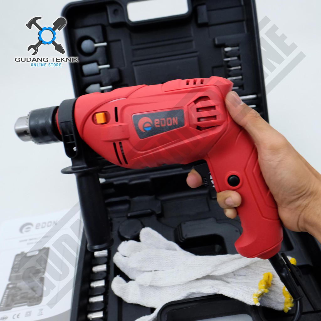 Mesin Bor 13mm Edon ED5-5513 - Impact Drill Edon mesin Bor Beton 13mm