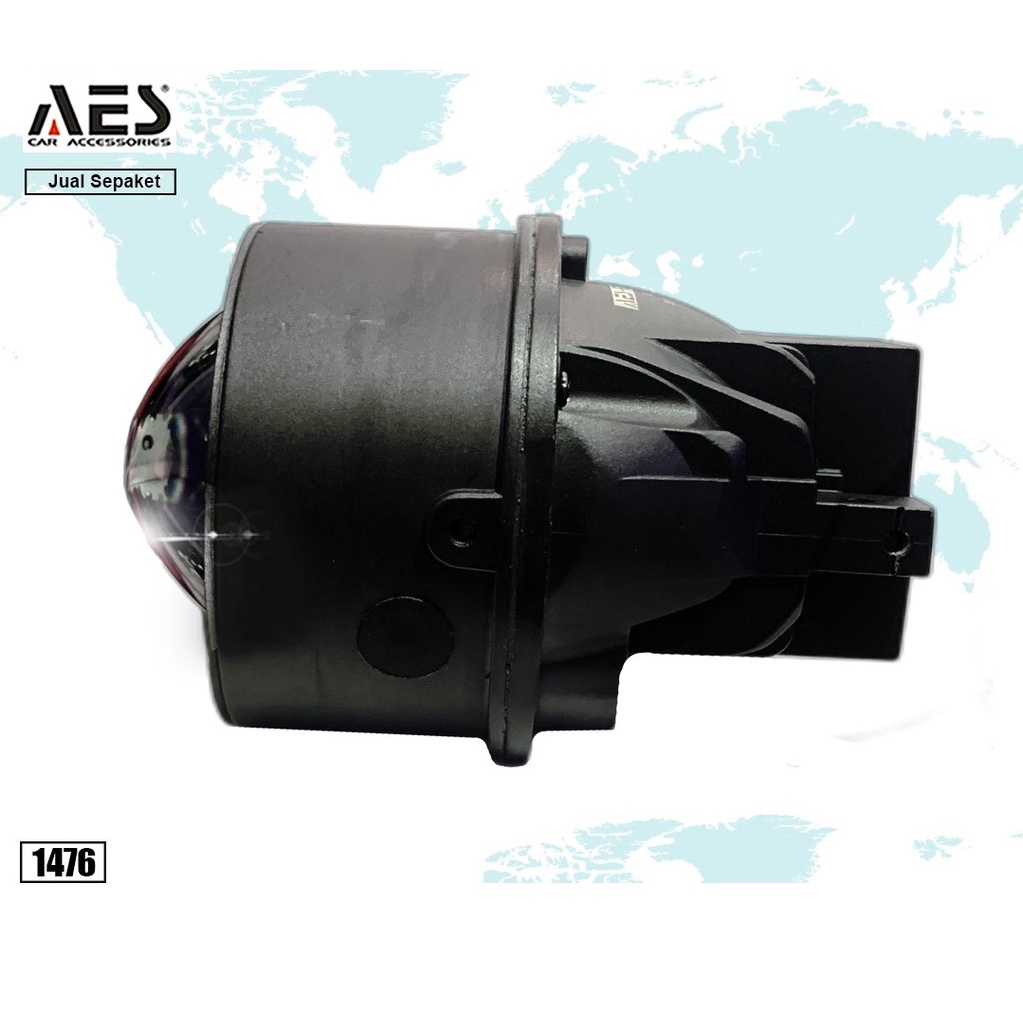 FOGLAMP BILED AES Q3 HI loo 45 Watt MOBIL TOYOTA PLUG N PLAY SUDAH TERMASUK BRAKET