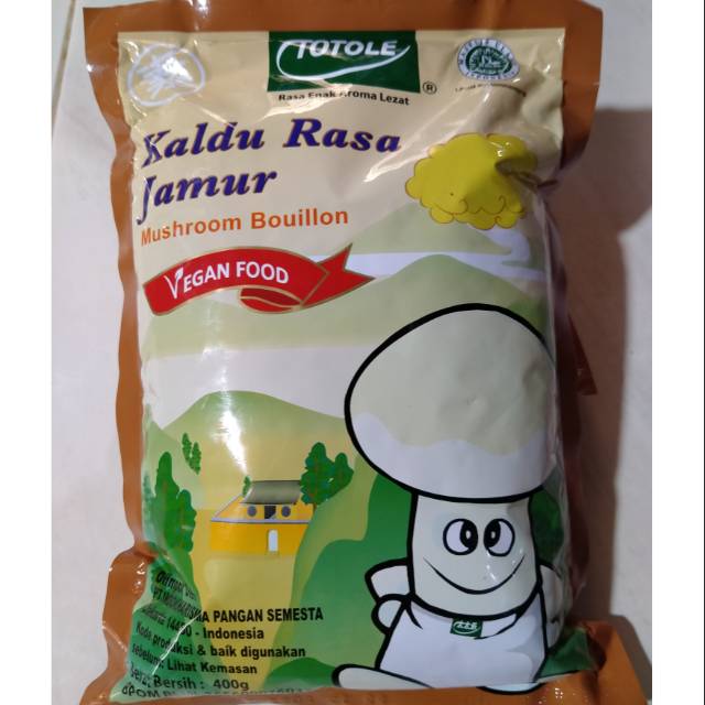 

Kaldu rasa jamur Totole berat 400 gram