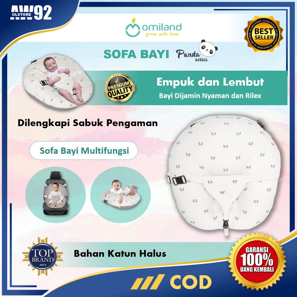 Sofa Tempat Duduk Santai Bayi Baby Anak Jumbo Multifungsi Sofa Bantal Kursi Bayi Belajar Duduk SO02