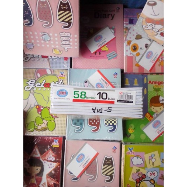 

Buku Tulis Sinar Dunia isi 58 lembar
