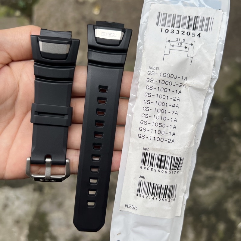 Strap tali jam tangan casio g-shock original GS-1000J band GS 1000J