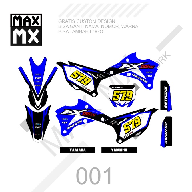 decal kx 450