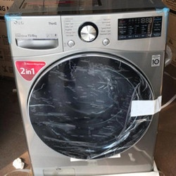 MESIN CUCI WASH AND DRY 100% KERING - LG F2515RTGV | DRYER LG 15 KG