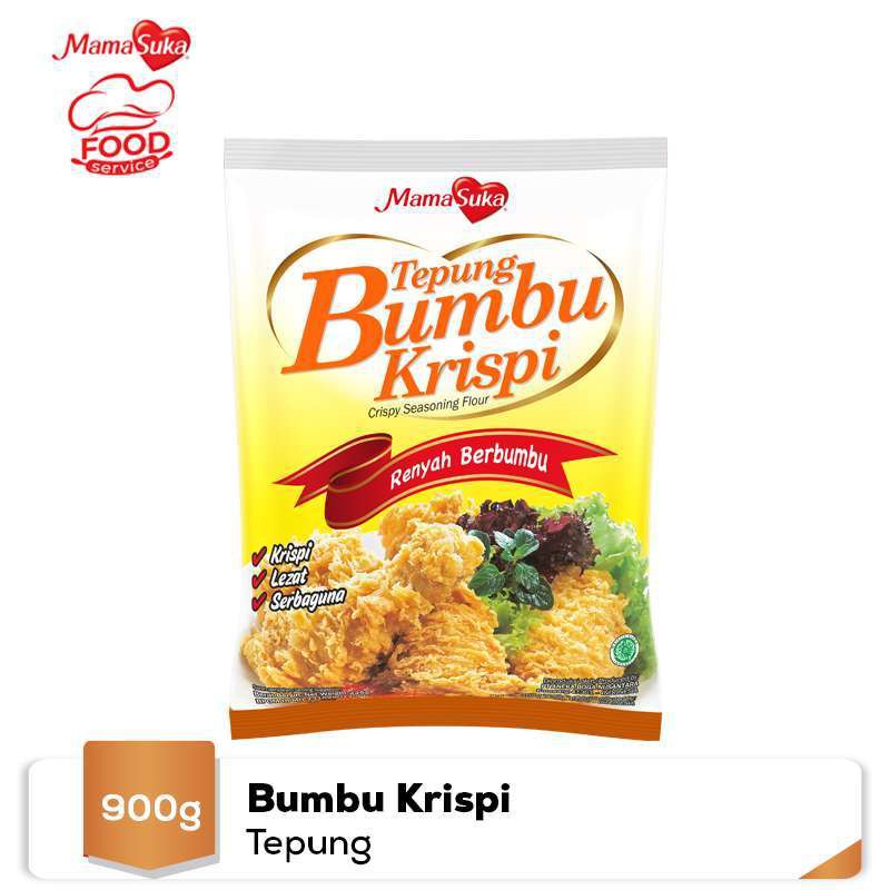 

Mamasuka Tepung Bumbu Krispi 900gr