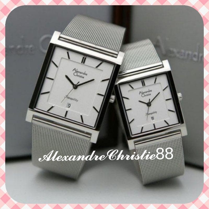 Jam Tangan Couple Alexandre Christie 8629 AC8629MD AC 8629 | Original